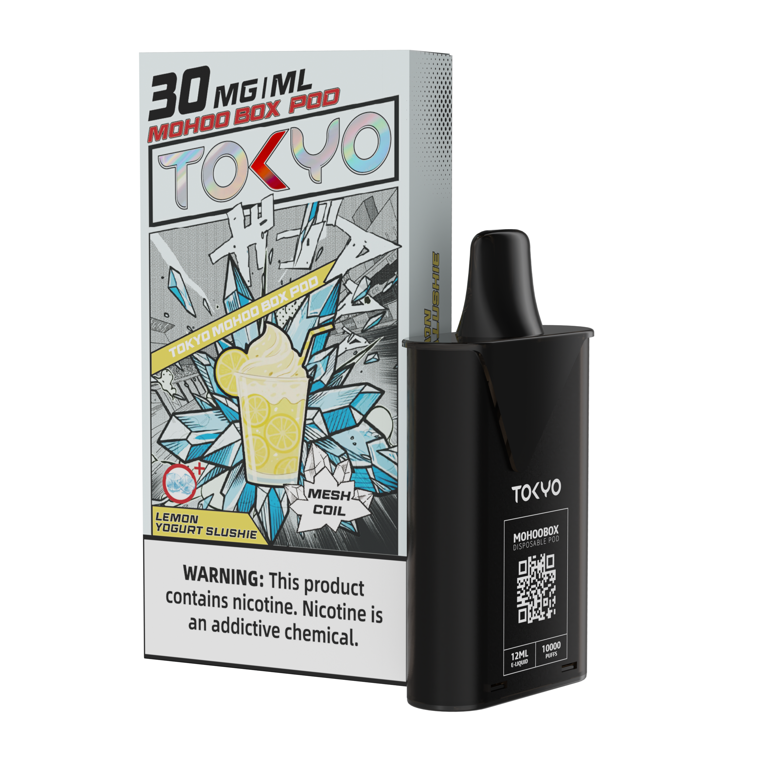 Tokyo-東京魔盒－極冰系列煙彈-檸檬優格冰沙